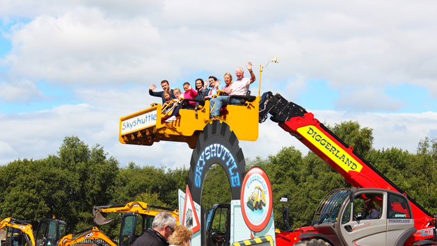 Entry to Diggerland for Two Red Letter Days