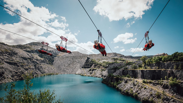 Zip World Velocity for Four People