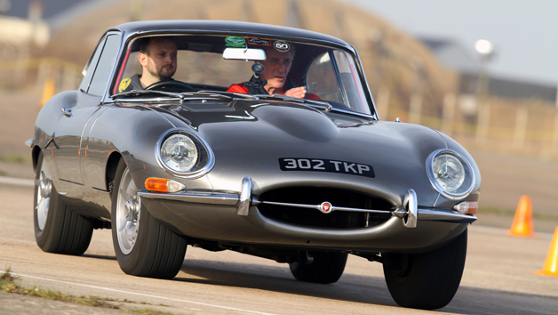 E-Type Jaguar Driving Thrill