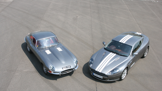 E-Type Jaguar vs Aston Martin Driving Experience