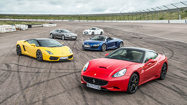 Five Supercar Driving Thrill