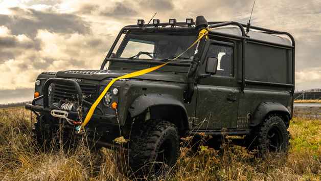 Ultimate James Bond Land Rover Defender and Aston Martin DB11 Driving Experience for One Person Ultimate James Bond Land Rover Defender and Aston Martin DB11 Driving Experience for One Person