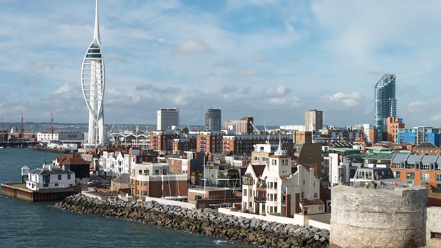 30 Minute Towers, Portsmouth City and Tall Ships Helicopter Experience