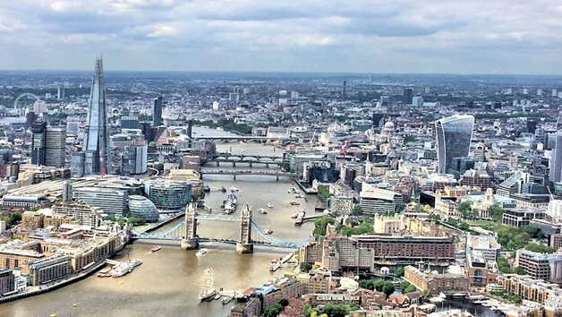 50 Minute Helicopter Tour Over London at Heli Air for Two