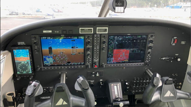 One Hour Piper PA28 Cherokee Flight Simulator Experience for One