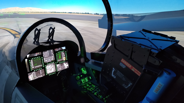 Top Gun Fighter Jet Simulator Experience for One Person