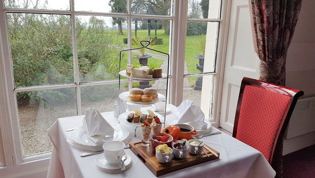 Champagne Afternoon Tea at the Haughton Hall Hotel and Leisure Club for Two