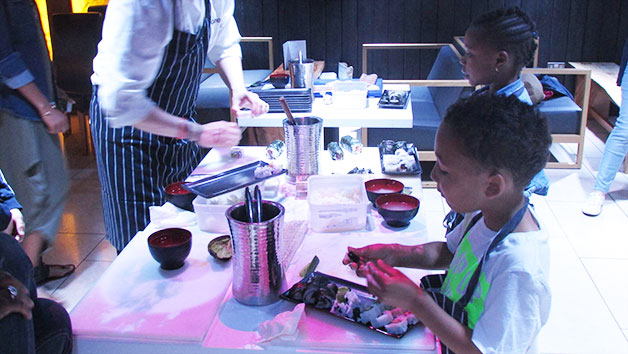 Children's Sushi Masterclass at Inamo, Soho