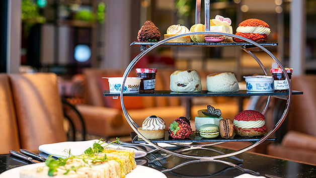 Traditional Afternoon Tea at The Lowry Hotel for Two Adults and Two Children