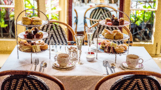 Traditional Afternoon Tea for Two and Fizz at Palm Court Brasserie Traditional Afternoon Tea for Two and Fizz at Palm Court Brasserie