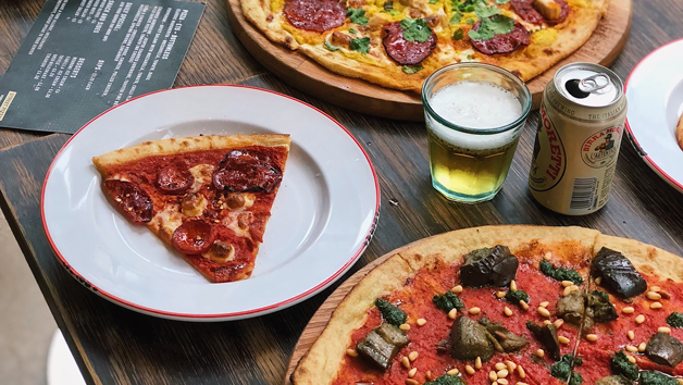 Bottomless Pizza at Gordon Ramsay's Street Pizza for Two in London