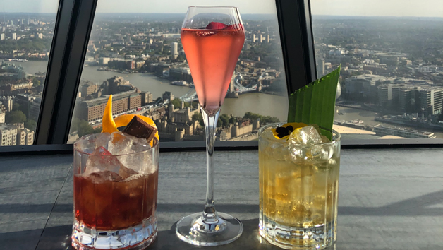 Three Course Meal and Sides with Cocktails for Two at Searcys at The Gherkin Three Course Meal and Sides with Cocktails for Two at Searcys at The Gherkin