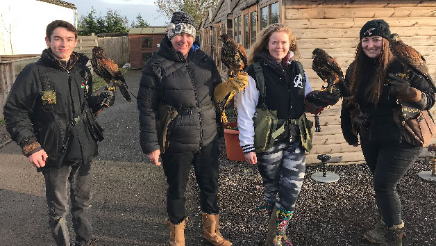 A Hawk Walk for Two People at The Animal Experience