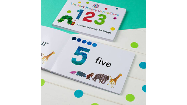 Personalised The Very Hungry Caterpillar Board Book Personalised The Very Hungry Caterpillar Board Book