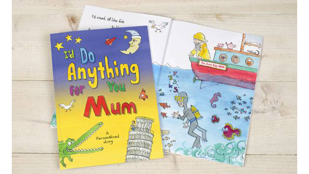 I’d Do Anything for You Mum Book with Personalisation I’d Do Anything for You Mum Book with Personalisation
