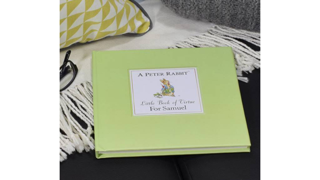 Personalised Peter Rabbit’s Little Book of Virtue Personalised Peter Rabbit’s Little Book of Virtue