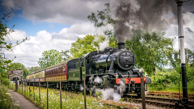 Steam Railway Day Rover Tickets on the East Somerset Railway for Two