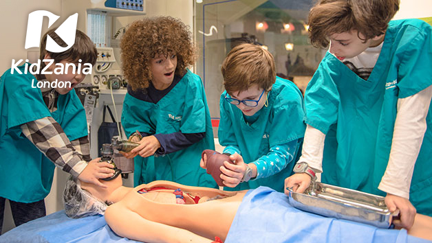 KidZania Entry for One Adult and Two Children KidZania Entry for One Adult and Two Children