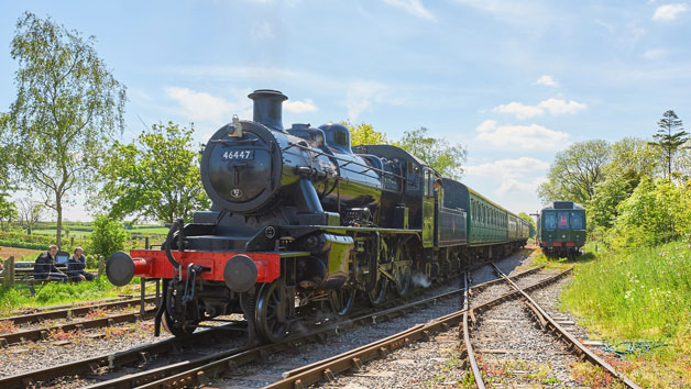 Steam Train Ride for Two on the East Somerset Railway with Cream Tea in the Whistlestop Cafe Steam Train Ride for Two on the East Somerset Railway with Cream Tea in the Whistlestop Cafe