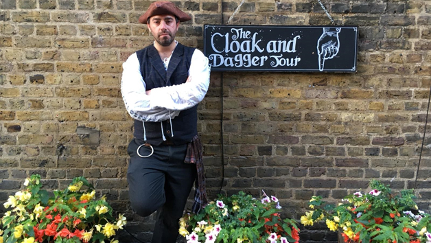 The Cloak and Dagger Historic Walking Tour in London for Two