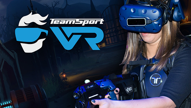 VR 4D Free Roaming Adventure at TeamSport Indoor Karting for Two