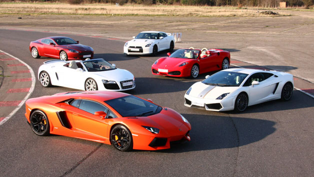 Five Supercar Driving Blast at Goodwood for One Person