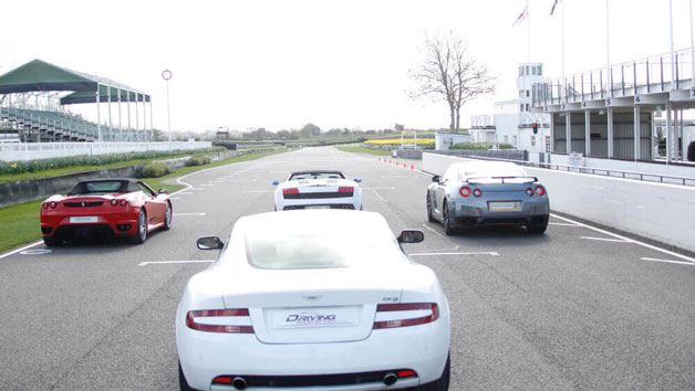 Four Supercar Driving Thrill at Goodwood for One Person