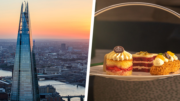 The View from The Shard for Two with Afternoon Tea at The Hansom at St Pancras Renaissance Hotel