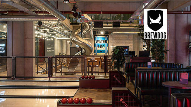Waterloo Family Experience with Bowling and Burgers at BrewDog for Two Adults and Two Children picture