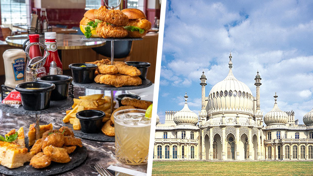 Entry to Brighton Pavilion and Fish and Chip Afternoon Tea at Harry Ramsden's for Two