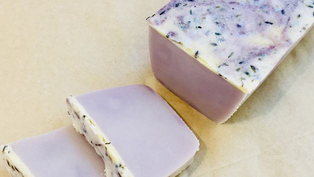 Lavender and Organic Soap Loaf Crafting Kit with The Soap Loaf Company for One