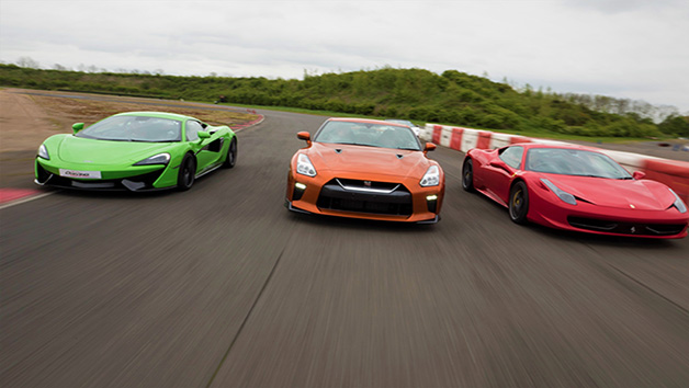 Triple Supercar Driving Blast