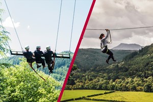 Zip Safari and Skyride for Two at Zip World picture