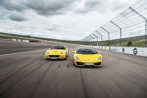 Double Supercar Driving Blast with High Speed Passenger Ride Image 1