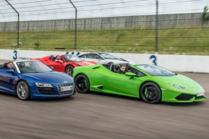 Four Supercar Thrill with High Speed Passenger Ride picture