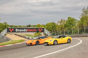 Double Supercar Driving Thrill at Brands Hatch picture
