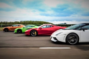 Junior Four Supercar Driving Blast with High Speed Passenger Ride – Week Round picture
