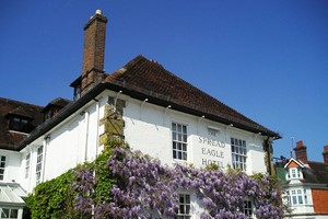 Spa Treat with Afternoon Tea, Treatment and Glass of Fizz for Two at The Spread Eagle Hotel and Spa picture