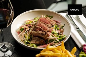 Gaucho Three Course Meal with Sparkling Wine for Two picture