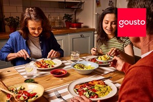 Gousto One Week Recipe Box with Three Recipes for Four People picture