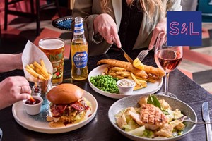 Slug and Lettuce Two Course Meal and a Drink for Two  picture