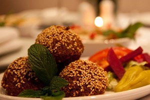 Three Course Meal with a Glass of Wine at Palmyra, Kew Gardens for Two picture