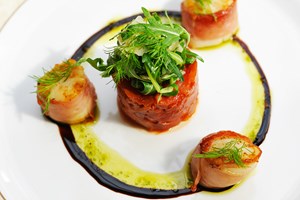 Three Course Meal with Bubbles at Hempstead House Hotel and Spa for Two picture