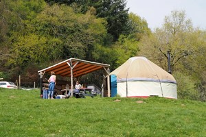 Two Night Cosy Yurt Stay for Two at an Eco Retreat with Twilight Spa Access, Monmouthshire picture