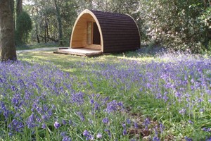 One Night Stay in a Camping Hut for Two at Ruthern Valley, Cornwall picture