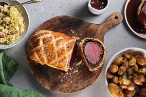 The British Beef Wellington Feast - Fine Dining Experience at Home by Cookaway picture