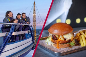 Up at The O2 Experience with Gordon Ramsay Street Burger for Two  picture