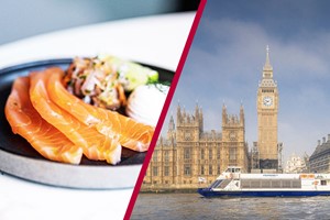 Three Course Lunch at Gordon Ramsay's River Restaurant at The Savoy and Thames River Cruise for Two picture