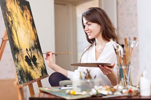 Brush Party Art Experience for One picture