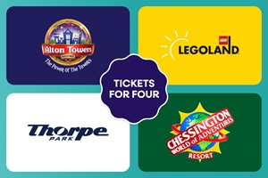 Merlin Thrilling Theme Park Tickets for Four picture